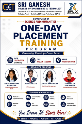 One-Day Placement Training Program
