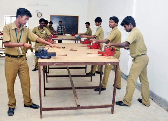 PSV students at the Student Learning Centre